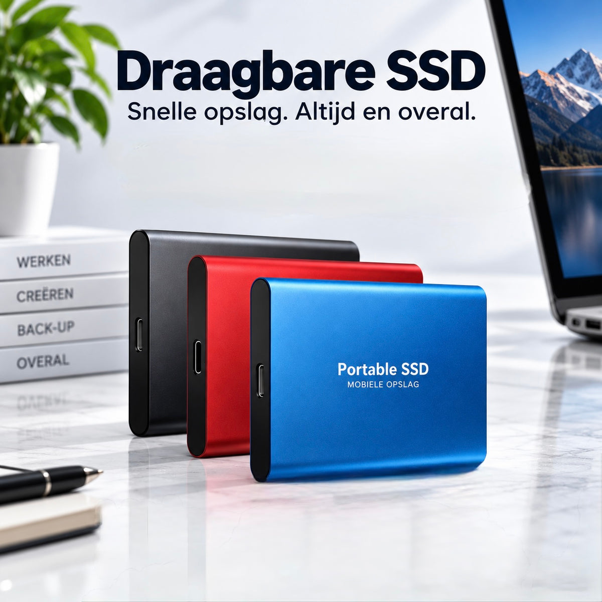 Externe harde schijf met hoge snelheid draagbaar
