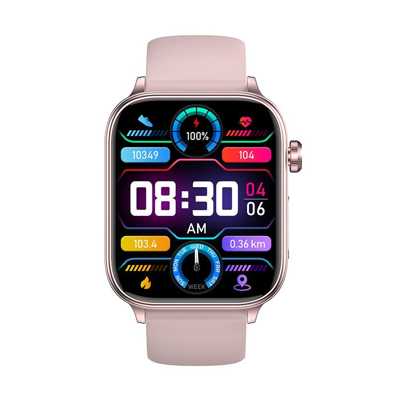 AirWatch 4.0 Pro Smartwatch – Premium AMOLED, ECG, SpO₂ & Bluetooth Bellen