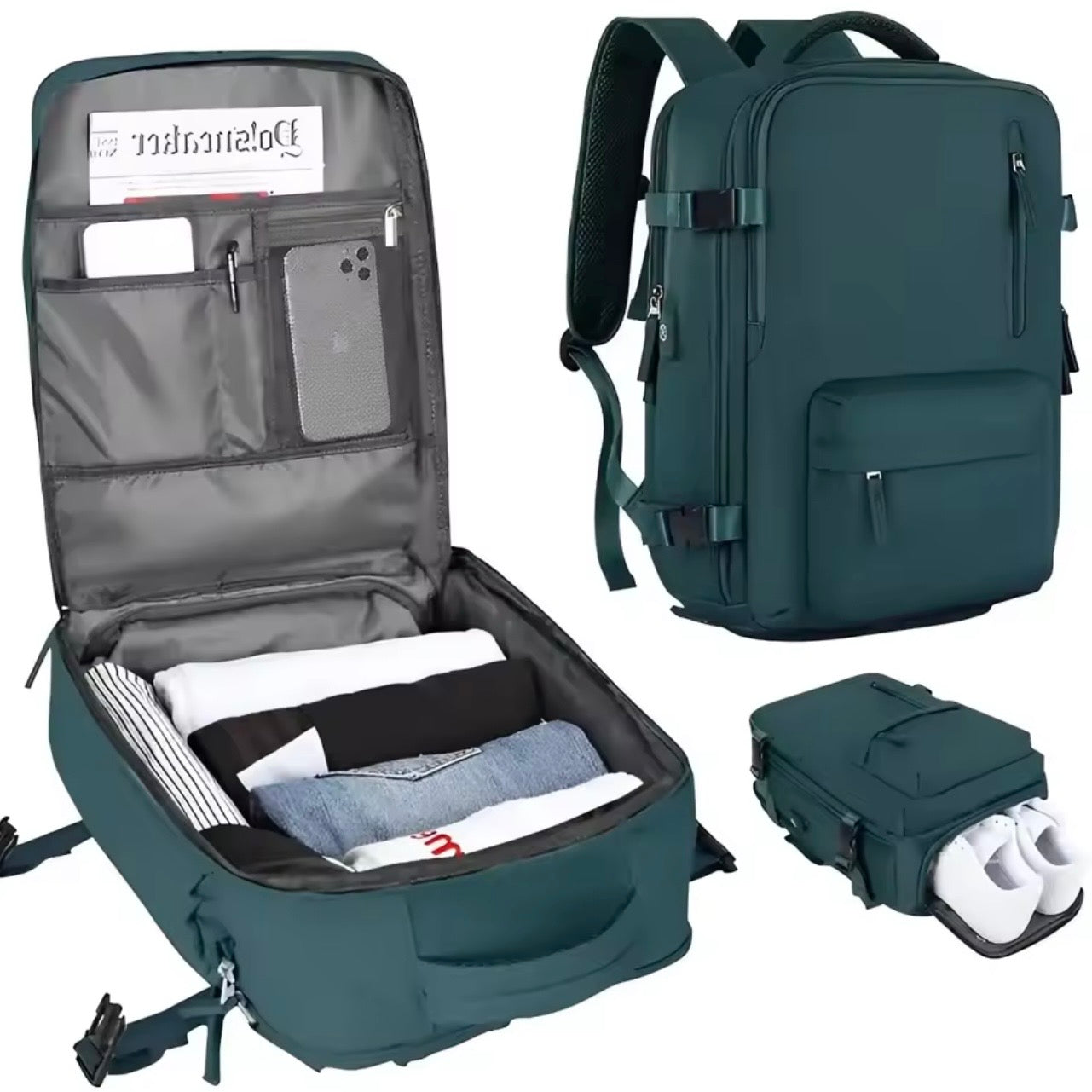Reisrugzak Dames 35L Waterdicht & Perfect als Handbagage