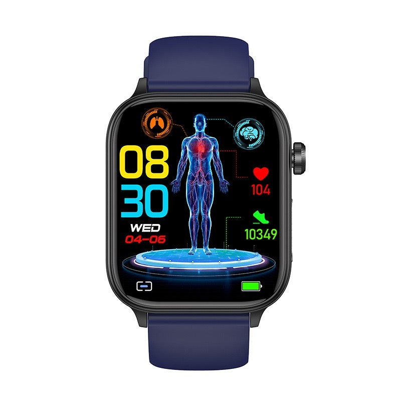 AirWatch 4.0 Pro Smartwatch – Premium AMOLED, ECG, SpO₂ & Bluetooth Bellen